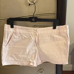 J Crew Women's Chino Pink Shorts
